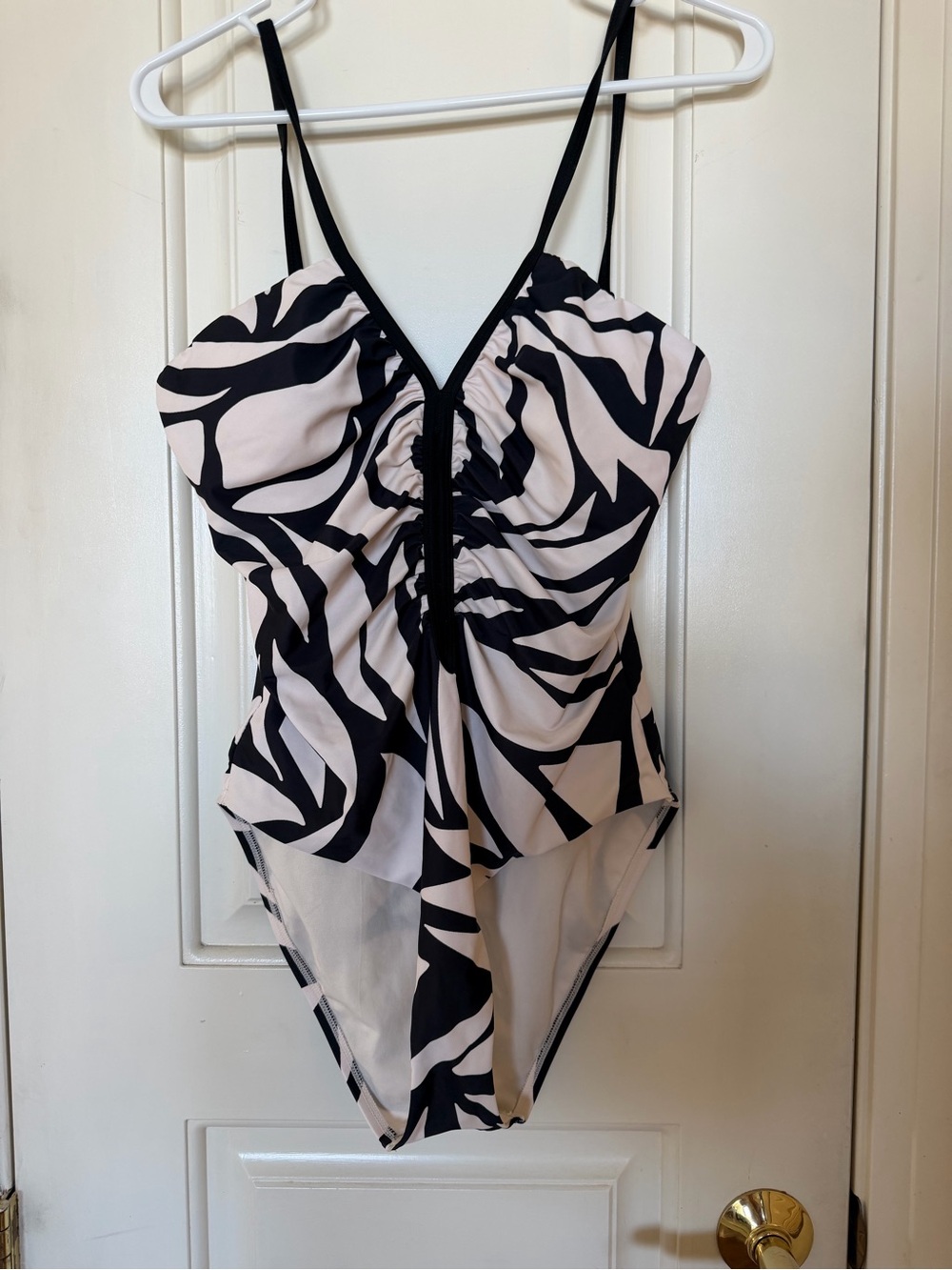 Sanctuary Black & Cream One Piece Swimsuit